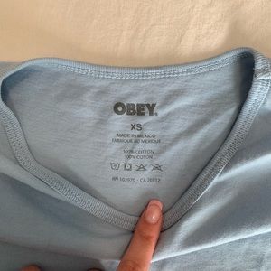 OBEY CROP TOP
